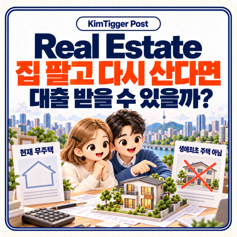 집 팔고 다시 사면 주담대 못 받나? 무주택과 생애최초의 결정적 차이