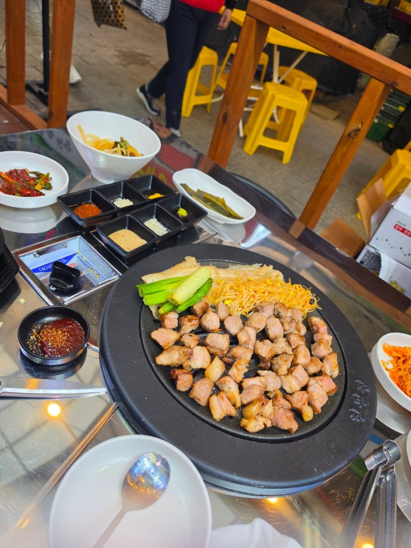 창원 가음정 맛집 '한판집' 완벌해서 나오는 창원 야장 고깃집!