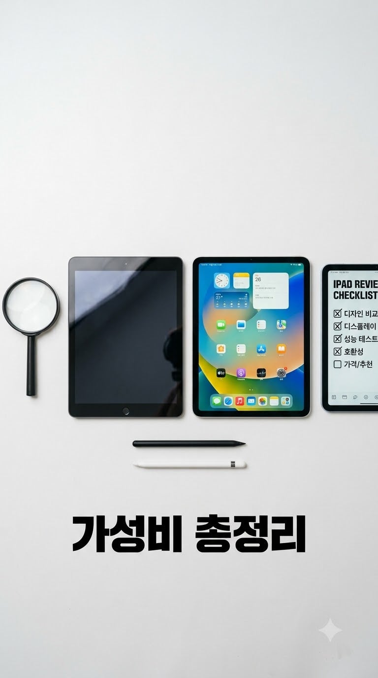 신품 살 이유가 없다? 실패 없는 가성비 중고 아이패드 총정리