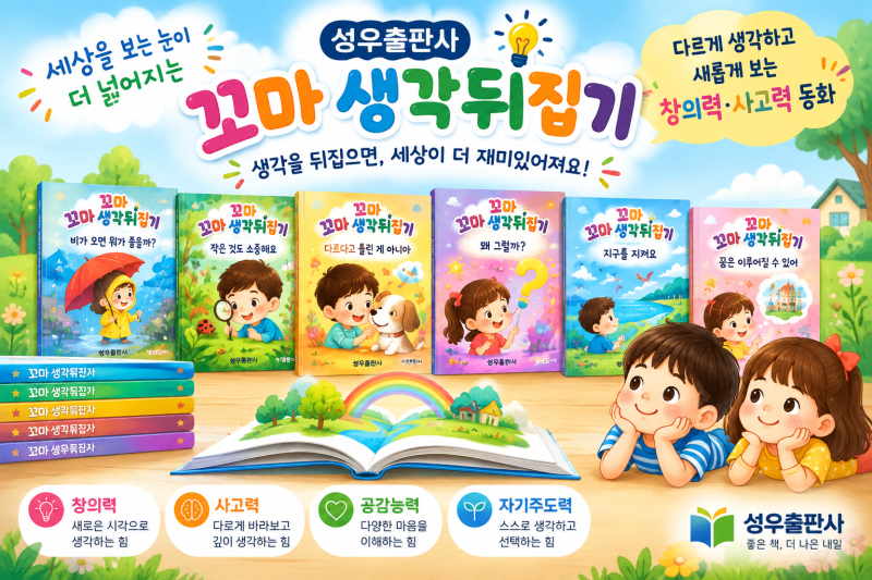 꼬마 뒤집기 막내 꼬마생각뒤집기 어떤책? 가격 시기 판다북