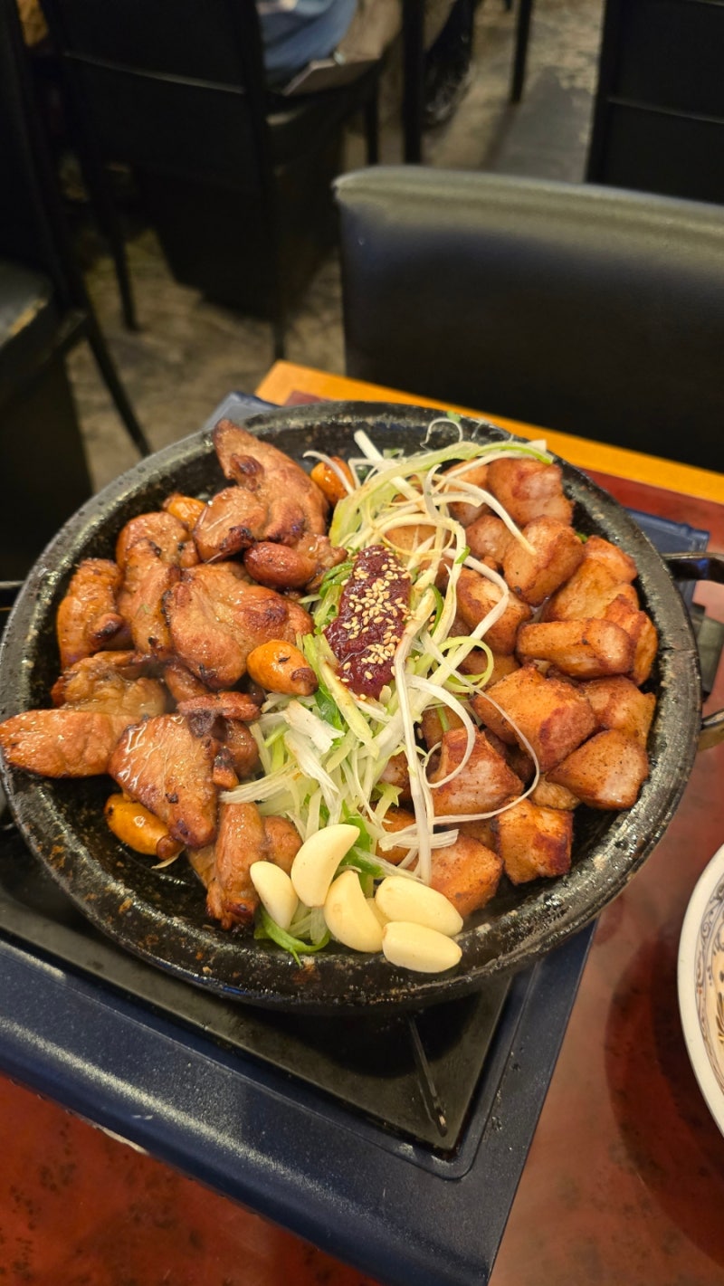 강서구청 맛집｜할마니 숯불구이 항정살부터 돼지갈비, 돌판짜장 그리고 빙수까지
