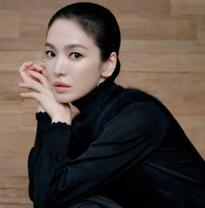 올백머리 유행 막차 타고 레전드역대급 미모 경신한 송혜교의 미샤 화보