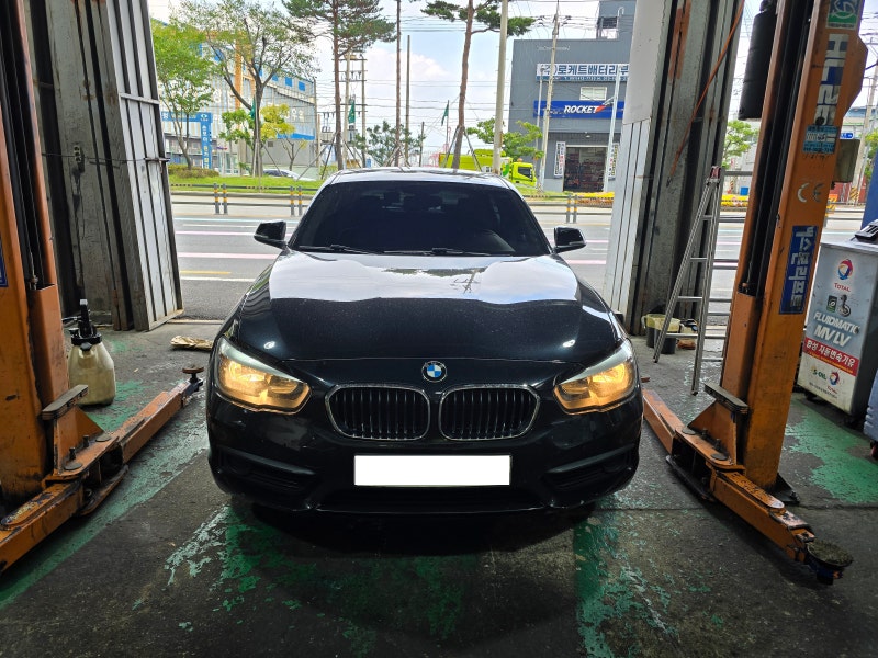 부산 영도구 영일정비 BMW 118d 미션오일교환,디프런셜기어오일교환, BMW F20 B47 ZF8단 미션오일....