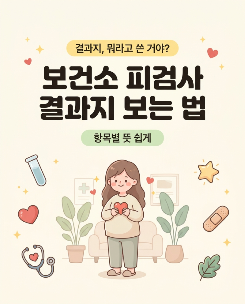 보건소 임산부 등록 피검사 결과지 보는 법, 산전검사 항목별 뜻 (풍진·B형간염·혈액형·빈....