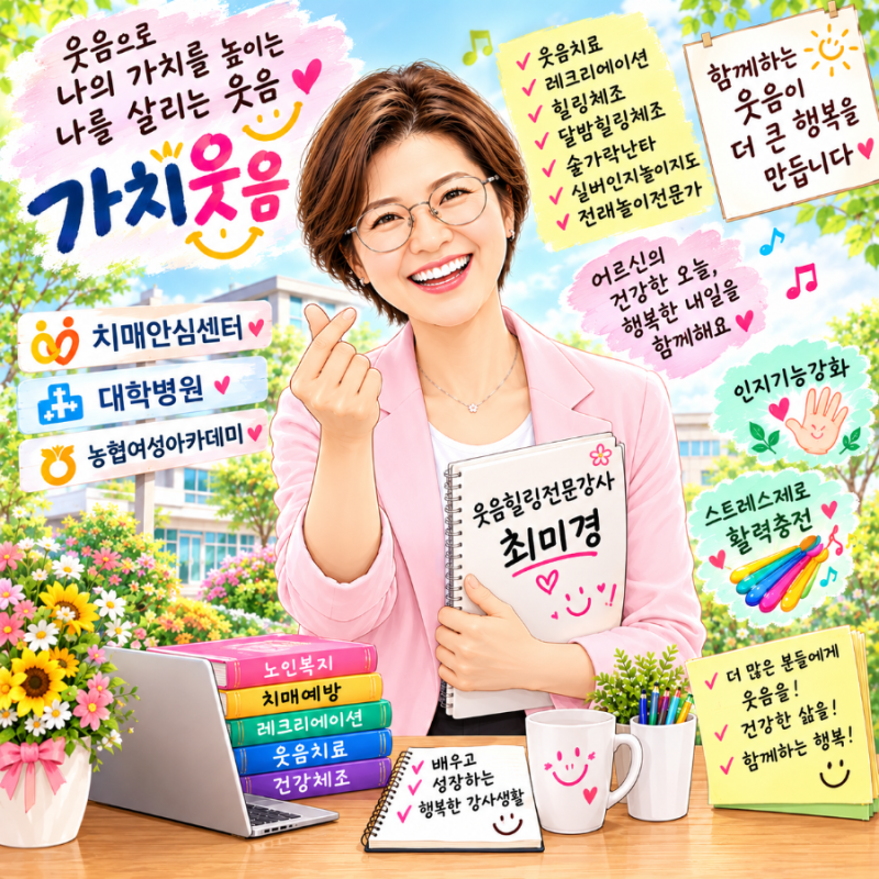 [청원보건소/내덕노인복지관] 청주 숟가락난타로 열어가는 치매예방인지강화활동 강사 일기