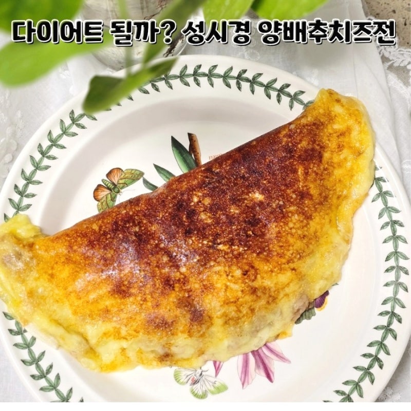 성시경 양배추치즈전 레시피 다이어트가 될까?