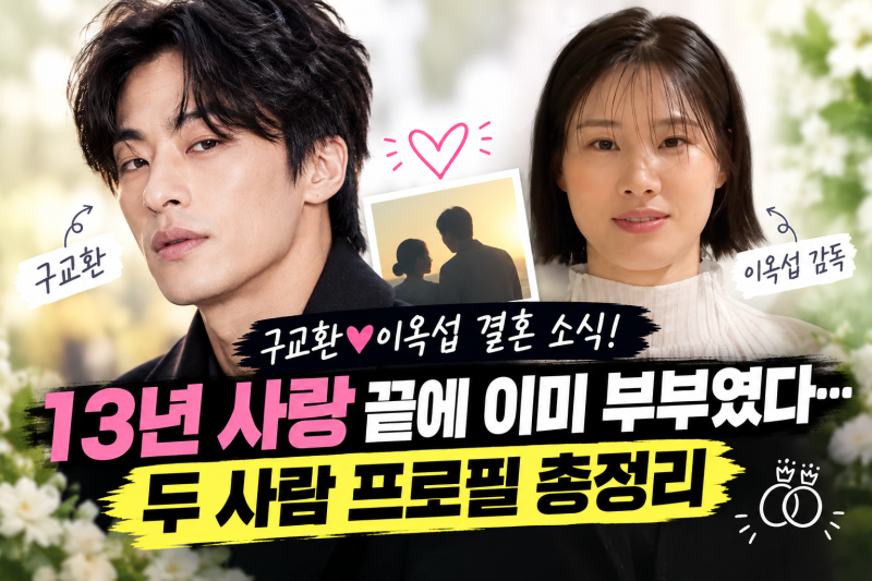 Goo Kyo-hwan Suddenly Married? Who is Lee Ok-seop? A Complete Profile of the Two!