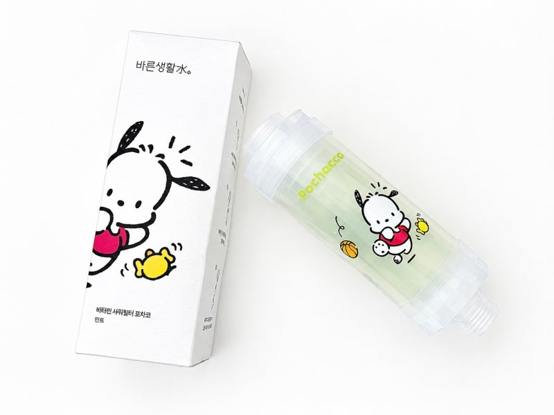 바른생활수 산리오캐릭터즈 비타민 샤워필터 염소 녹물제거 내돈내산 솔직후기