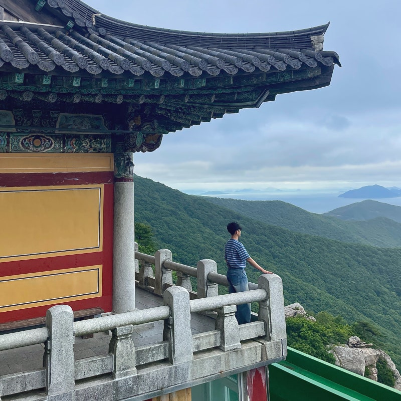 慶尚南道家族旅行、南海の観光スポット、南海金山宝林庵