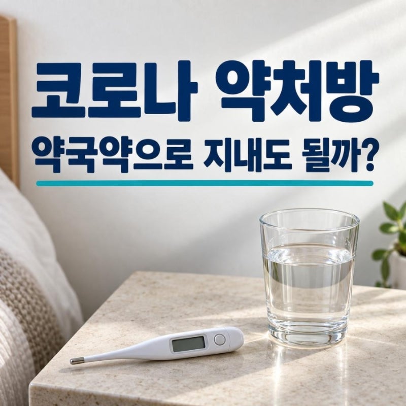 코로나 약처방, 약국약으로 지내도 될까? 치료제 상담을 서둘러야 할 때