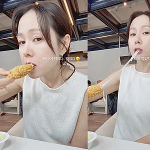 “소탈하고 귀엽다” vs “식사 예절 아쉽다”… 손예진 먹방에 엇갈린 반응
