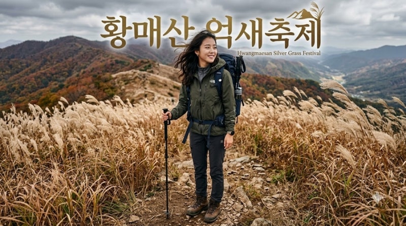 황매산 억새축제 정상주차장 갔다간 2시간 길바닥에 버립니다