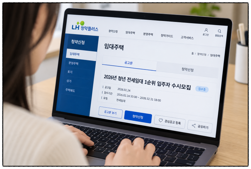 LH청년전세임대 신청 12월 31일 마감｜1순위 조건·매물 구하는 순서