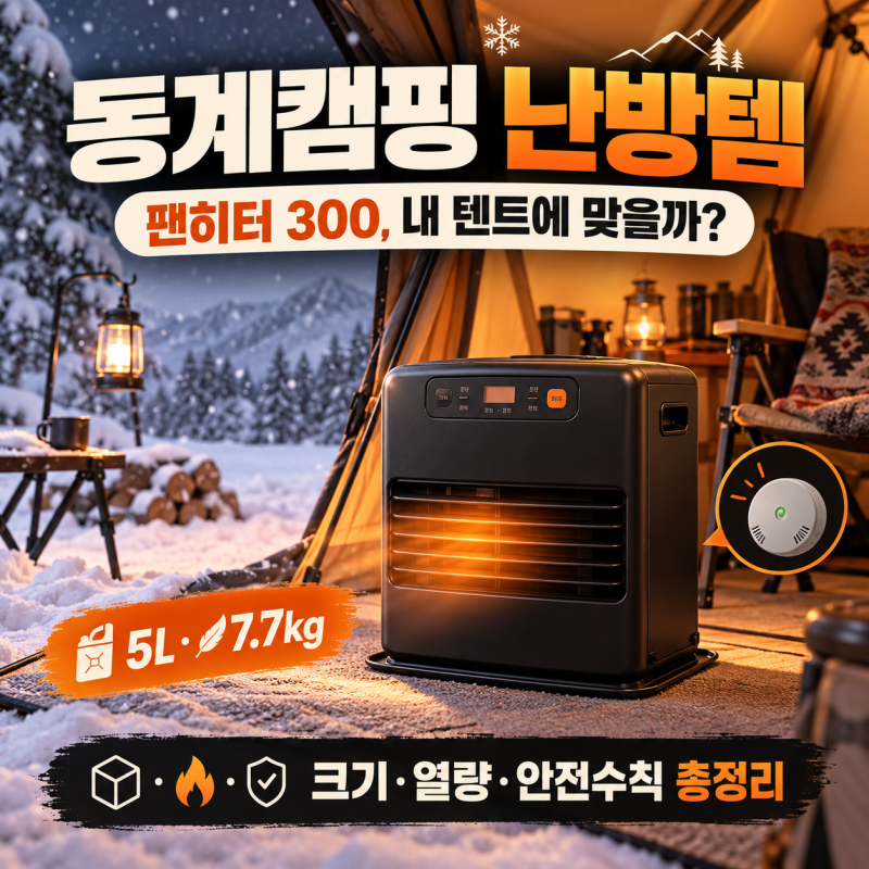 신일 팬히터 300 블랙 SFH-L330PJ, 900·1200과 뭐가 다른지 써보고 정리했습니다