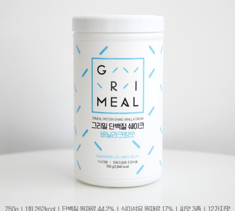 곡물맛 단백질 쉐이크 비교해보다 그리밀로 정착한 이야기