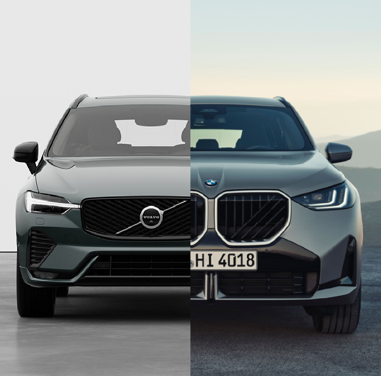 볼보 XC60 vs BMW X3, 어떤 중형 SUV가 맞을까?