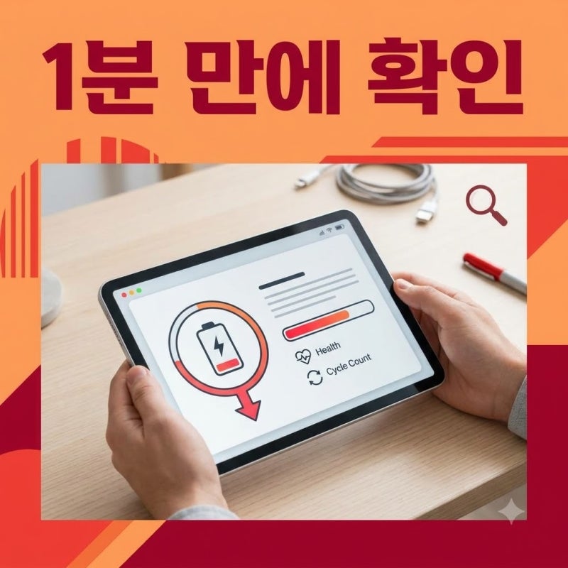 남들 다 바꾸는데 배터리 효율 수명 확인 단축어로 오래 쓰는 기준