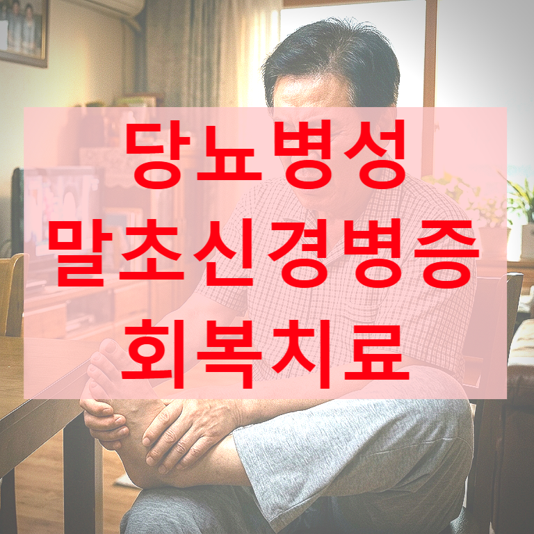 당뇨병성 말초신경병증 원인과 신경 문제 증상 회복 법