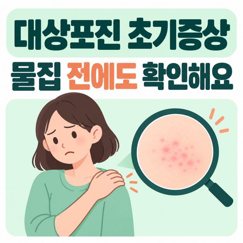 대상포진 증상과 전염성, 감염될까? 손·허리·허벅지 대상포진과 병원 진료