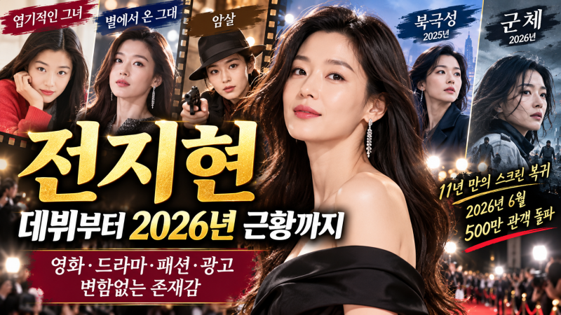 Jun Ji-hyun's Complete Profile: From Debut to Her 2026 Status, Film 'Gunchae', Representative Works