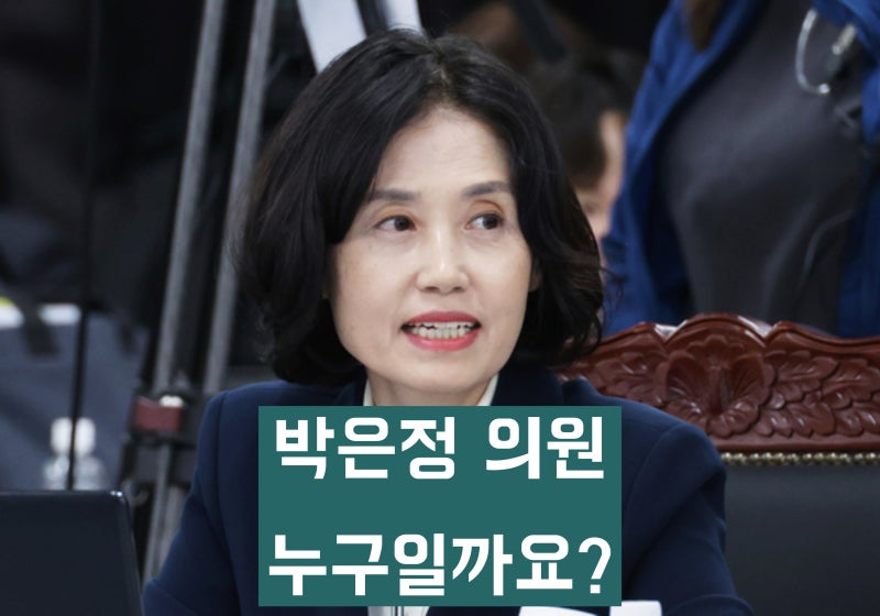 '검사 출신 조국혁신당 국회의원' 박은정은 누구일까? 학력, 경력 등 프로필