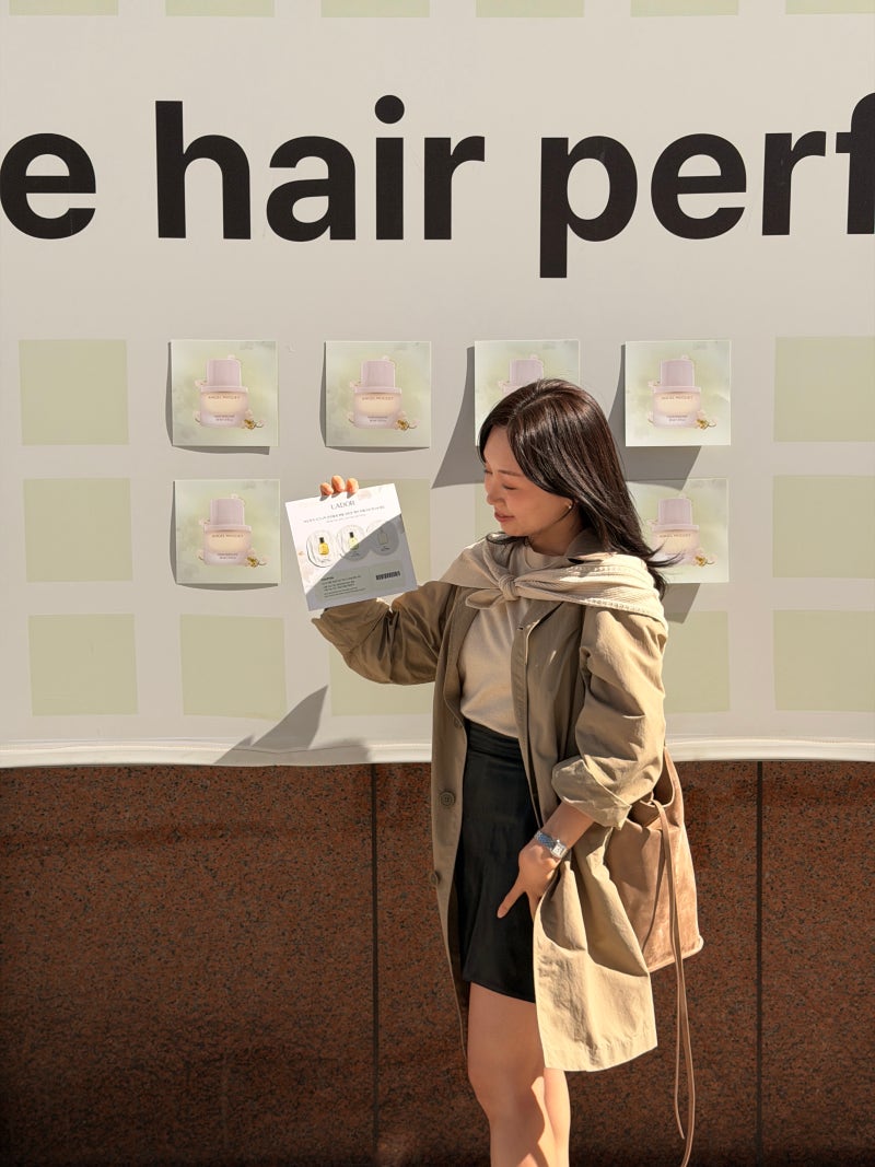 10월 성수 팝업 추천 성수놀거리 필수 코스 아도르 은방울꽃 헤어퍼퓸 엔젤뮤게 올리브영 향....