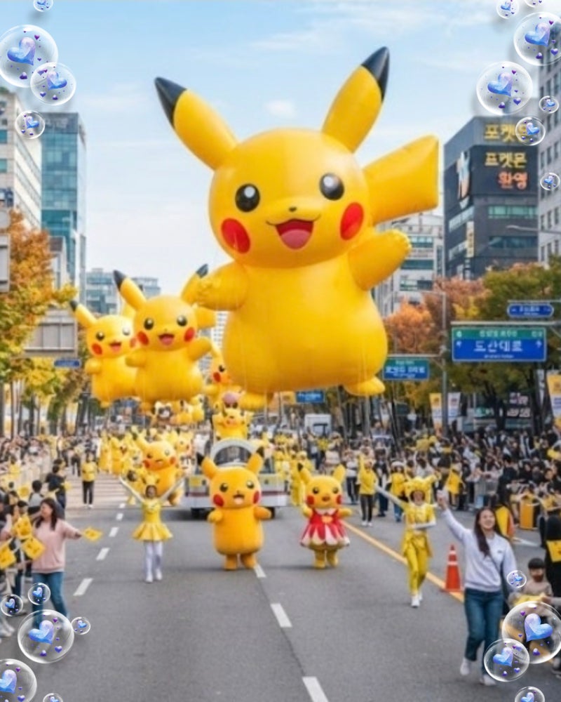 2026 강남 피카츄 퍼레이드 일정·시간표·장소 완벽 정리 (10월 3일 강남페스티벌 도산대로 무....