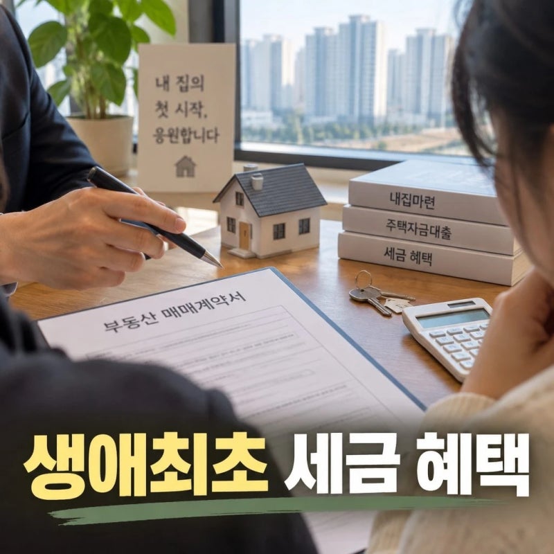 생애최초 주택 구입 전 꼭 확인할 세금 혜택