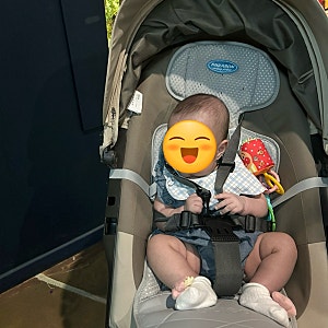 [폴레드] 아기 유모차 통풍 쿨시트  에어러브5 듀라론 실제 사용 후기