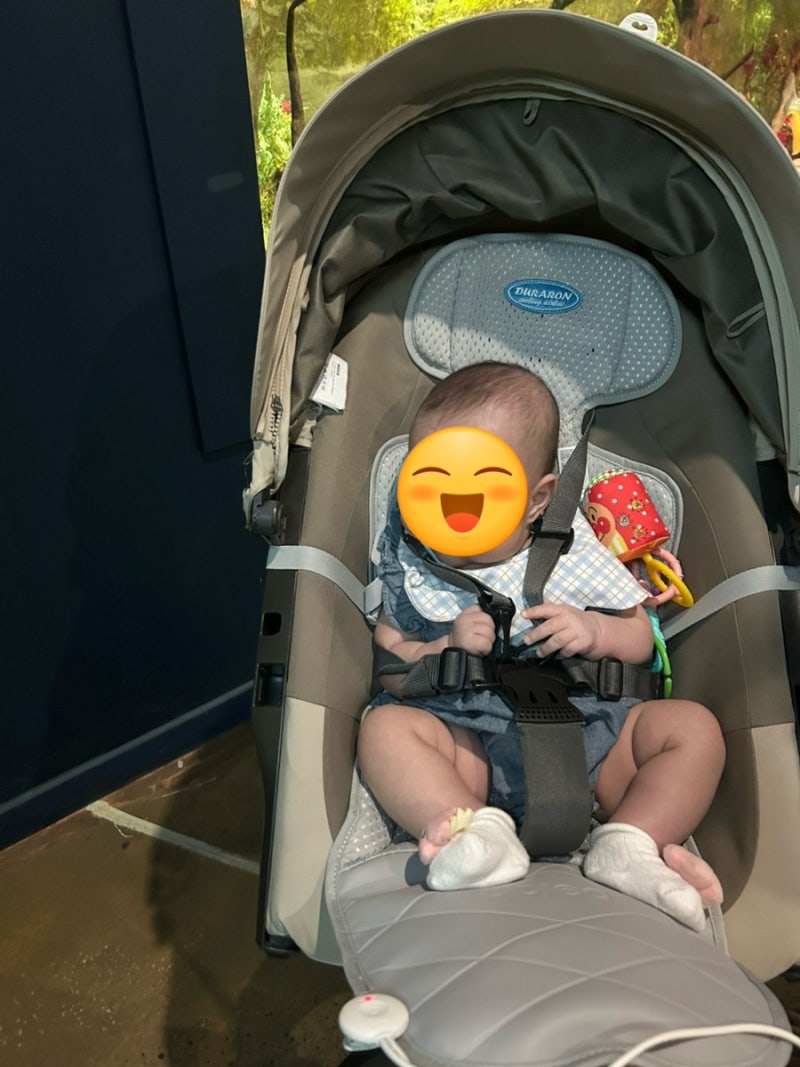 [폴레드] 아기 유모차 통풍 쿨시트 에어러브5 듀라론 실제 사용 후기