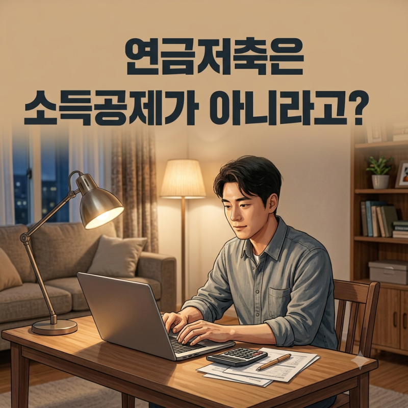 소득공제용 연금저축, 지금은 세액공제? 한도 600만 원·900만 원 차이 정리