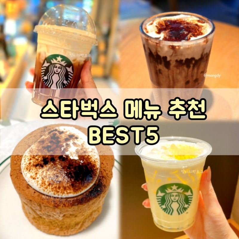 올가을 실패 없는 스타벅스 메뉴 음료 케이크 추천 5가지