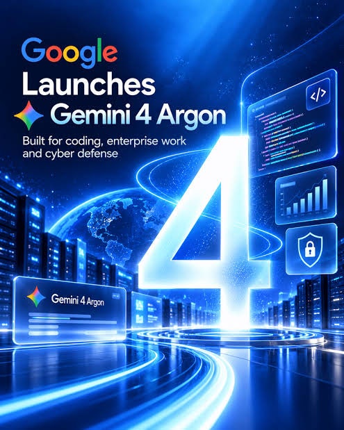 구글 제미나이 4 아르곤(Gemini 4 Argon) 공개, 뒤처지던 제미나이, 아르곤으로 클로드·오픈AI를 ....