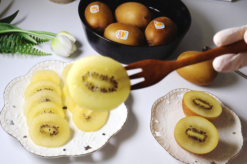 몽프루이 골드키위 1.5kg 후기, 후숙 보관법과 예쁘게 자르는 법까지