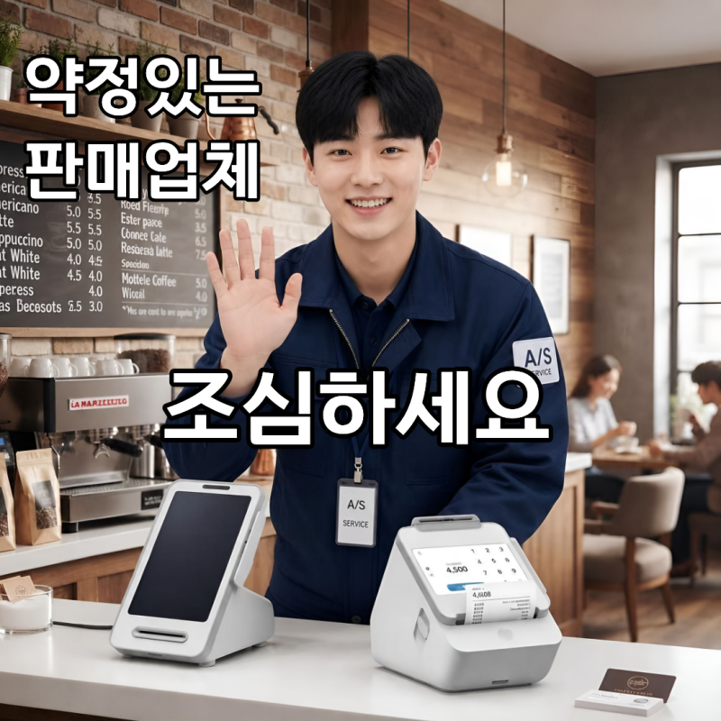 토스 단말기 무료인데, 왜 약정이 있는 거죠? 이런 업체는 피하시는 게 상책입니다.