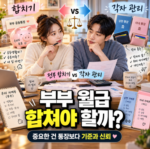 부부 돈 관리는 어떻게 해야 할까? 신혼부부 돈관리 트렌드 정리