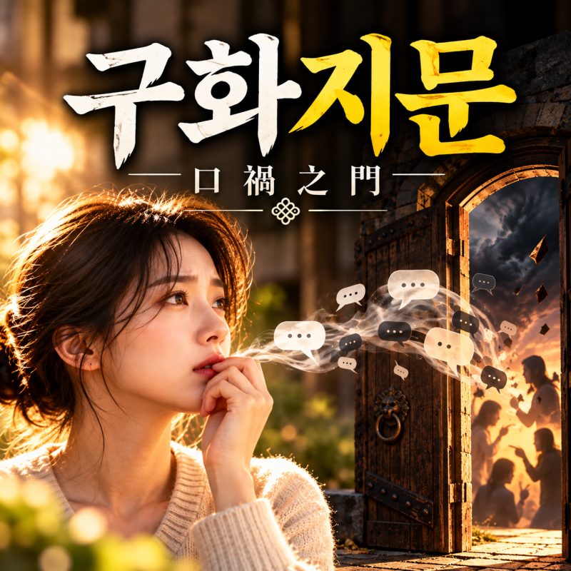 말 한마디가 화를 부른다｜구화지문 뜻과 유래, 예문