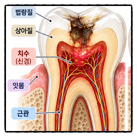 치아 크라운 씌웠는데 왜 또? 신경치료 후 놓치면 안 되는 신호 재신경치료