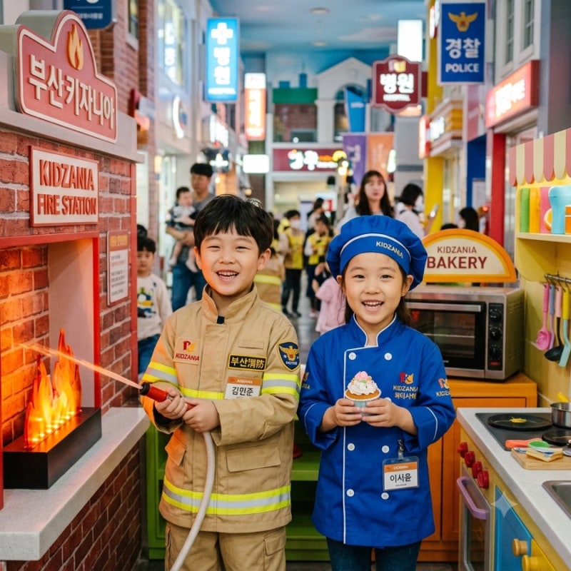 4세부터 직업 체험 부산 키자니아 완벽 공략법 & 주차 꿀팁