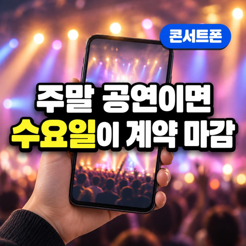 갤럭시 S25 울트라 대여 주말 공연이면 수요일이 계약 마감이에요