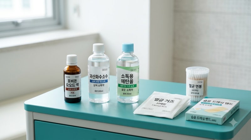 빨간약·에탄올·과산화수소수 상처 소독약 총정리