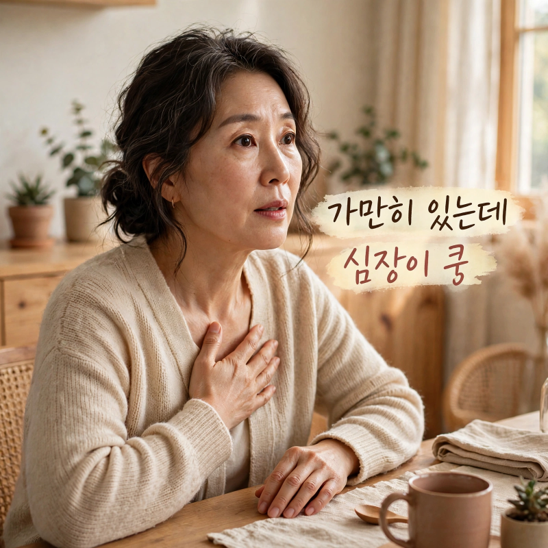 “두근거린다고 다 부정맥은 아니에요” 심장이 이상하게 느껴질 때 확인할 것
