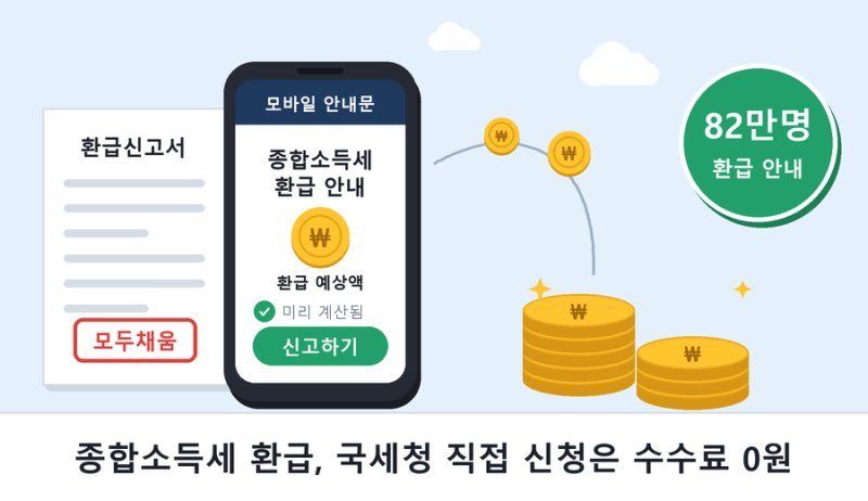 삼쩜삼 수수료 없이 경정청구·종합소득세 환급금 조회? 기한후신고 5년치