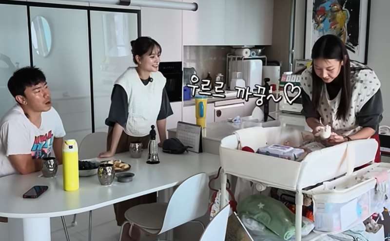 이시언♥서지승, 100일 넘은 아들 솔민 공개…한혜진 첫 만남에 둘째 이야기까지
