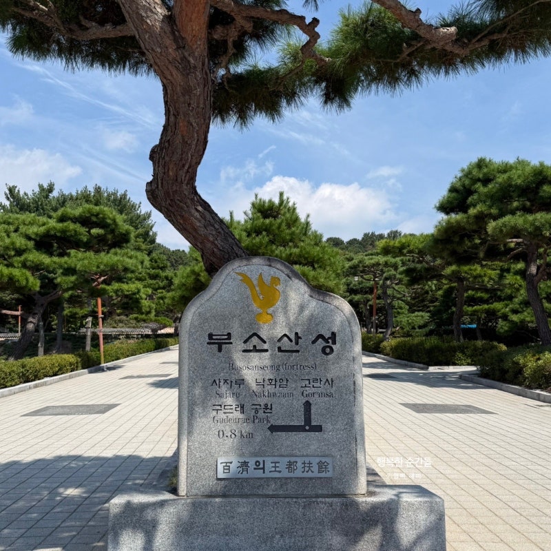 충남 부여가볼만한곳 부소산성 낙화암 주차장 입장료 코스 스탬프