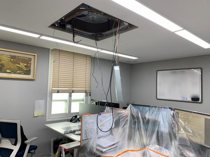 부산 회사 학교 시스템 에어컨 청소 전문업체 항상 감사합니다