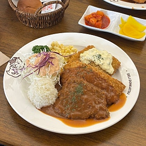부산 송정 점심 맛집, 델리돈까스｜기장 오시리아 근처 분위기 좋은 옛날 경양식 돈까스