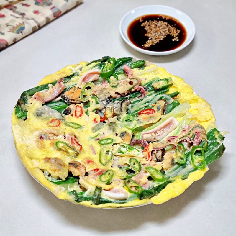 해물파전 레시피 전요리 맛있는 막걸리 안주 만들기