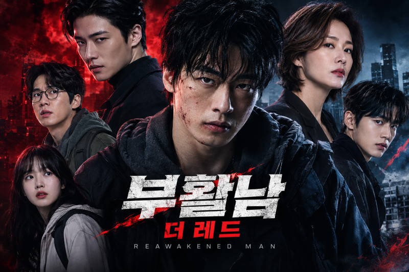 《부활남: 더 레드》 기본정보·출연진·등장인물·줄거리·쿠키여부·ott 총정리