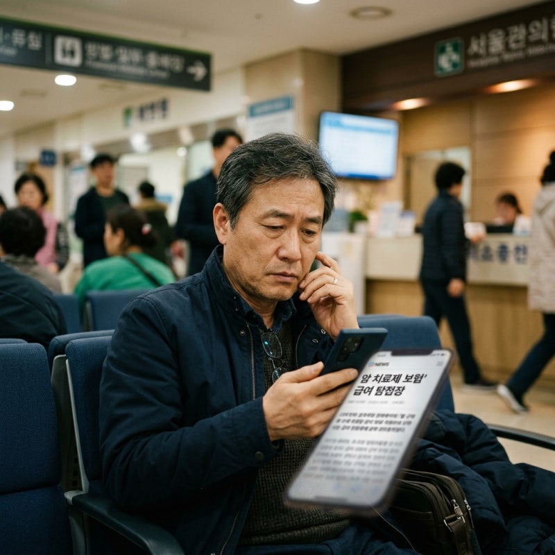 10월부터 암 치료제 건강보험 확대 — 우리 가족도 해당될까? 대상·조건 총정리